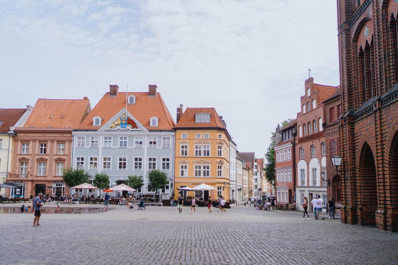Hotel An Den Bleichen Stralsund Exteriör bild